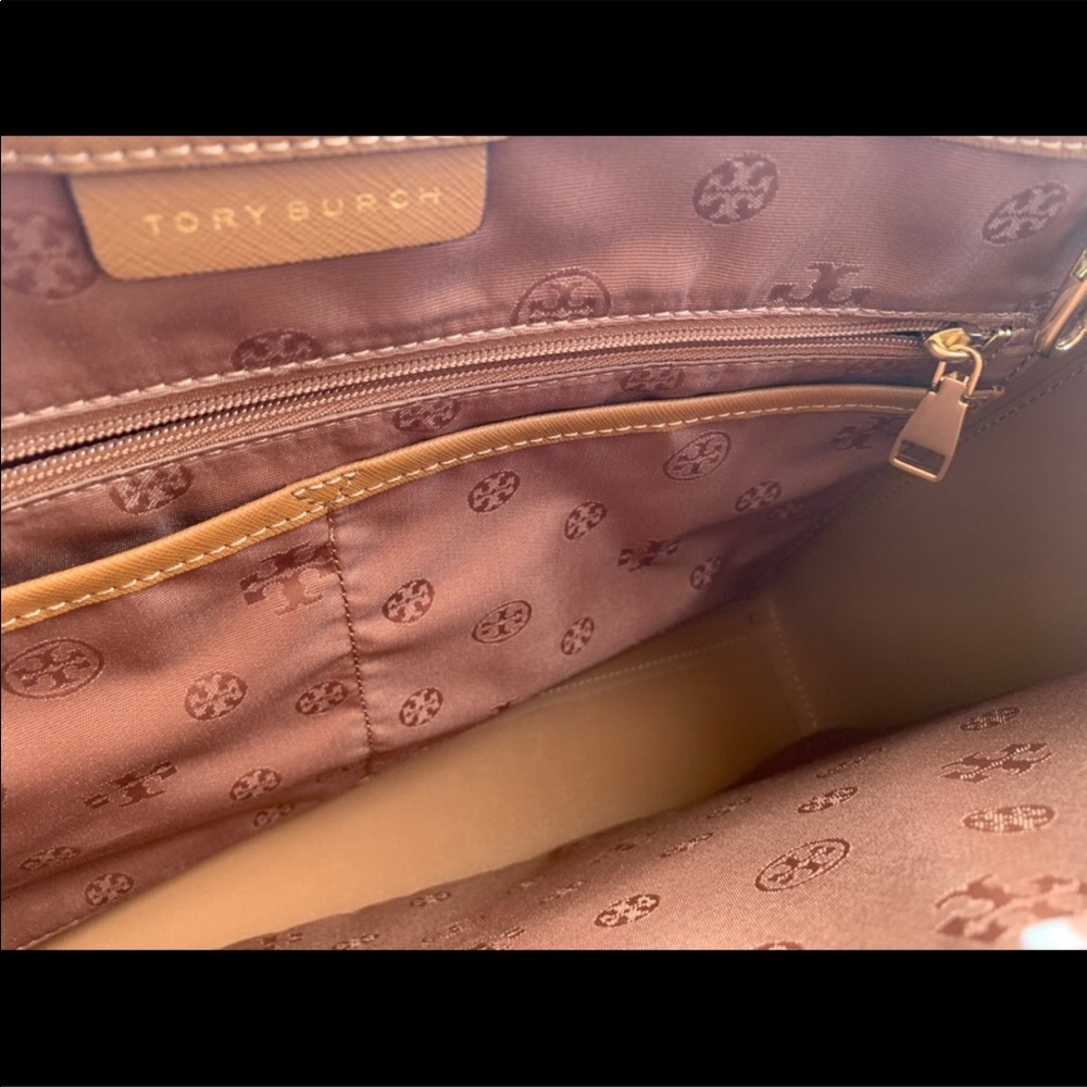 Tory Burch York Emerson large tote tiger eye - Picture 7 of 8
